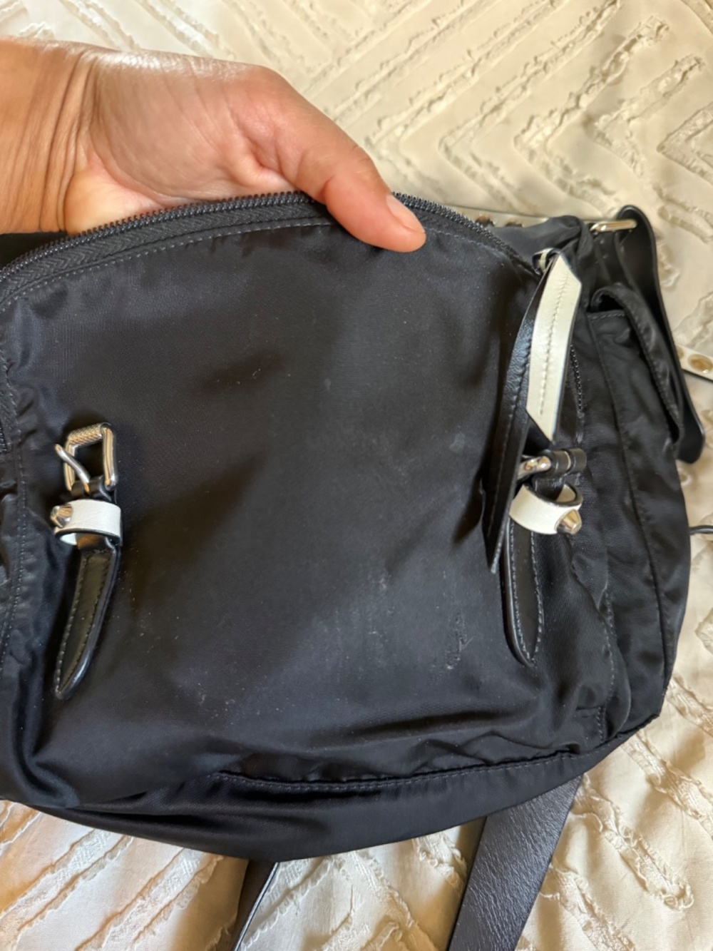 Prada studded crossbody bag - Picture 5 of 7